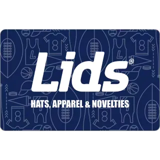 $6.1 USD Lids e-gift card