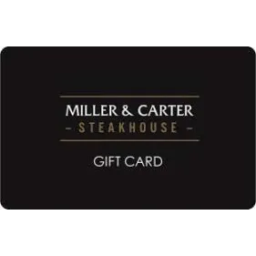 £60.00 GBP Miller & Carter -STEAKHOUSE- UK ONLY 