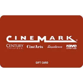 $30.00 USD Cinemark Gift Card