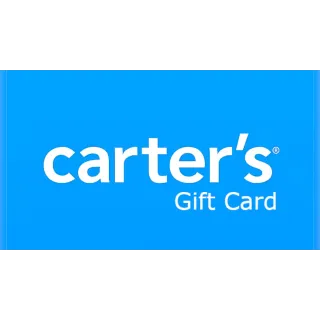 $5.87 USD Carter's gift card