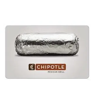 $10.00 USD Chipotle e-gift card