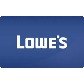 $25.00 USD Lowe's gift card