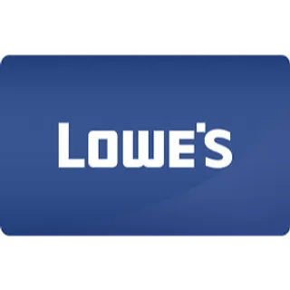 $23.00 USD Lowe's gift card