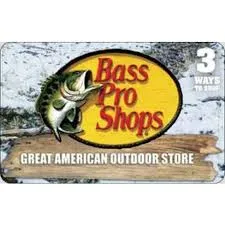 $50.00 USD Bass Pro Shops e-gift card