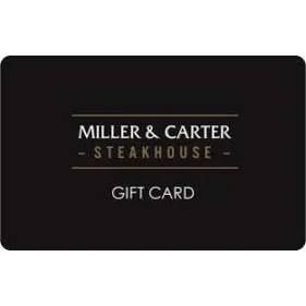 £50.00 GBP Miller & Carter -STEAKHOUSE- UK ONLY
