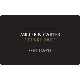 £50.00 GBP Miller & Carter -STEAKHOUSE- UK ONLY