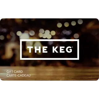 $100.00 CAD The Keg Steakhouse + Bar BARCODE INCLUDED