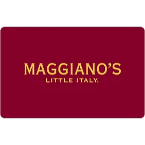 $25.00 USD Maggiano's gift card