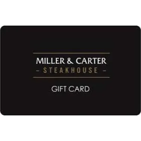 £70.00 GBP Miller & Carter -STEAKHOUSE- UK ONLY 