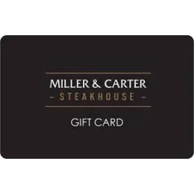 £50.00 GBP Miller & Carter -STEAKHOUSE- UK ONLY