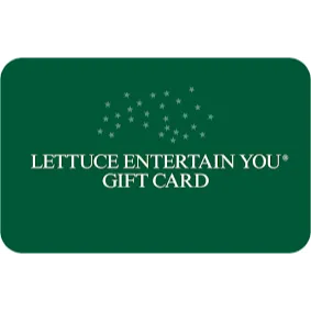 $50.00 USD Lettuce Entertain You gift card