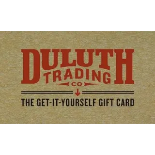 $6.90 USD Duluth Trading co. e-gift card
