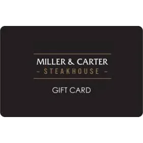 £50.00 GBP Miller & Carter -STEAKHOUSE- UK ONLY