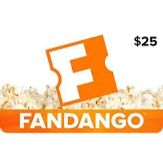 $25.00 USD Fandango e-gift card