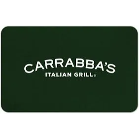 $40.00 USD Carrabba's Italian Grill