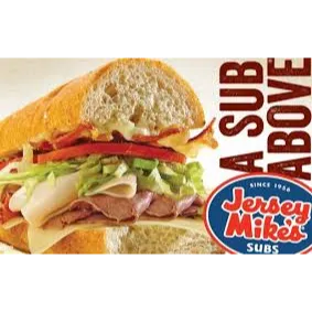 $40.00 USD Jersey Mike's gift card
