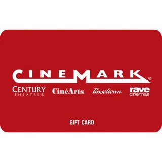 $49.88 USD Cinemark gift card