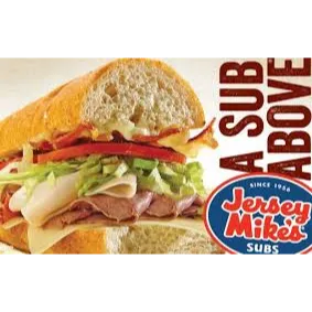 $25.00 USD Jersey Mike's gift card