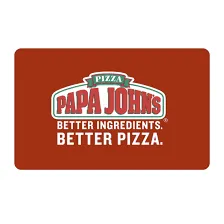 $3.35 USD Papa John's e-gift card