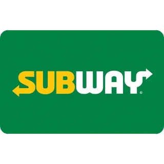 $10.00 USD Subway gift card