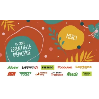 $100.00 CAD Sobeys The Grocery Essentials