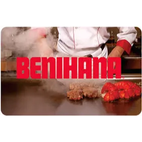 $6.34 USD Benihana Gift Card