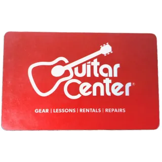 $ 33.24 USD Guitar Center e-Gift card