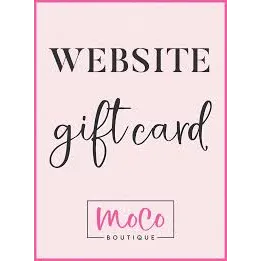 $50.00 USD https://shopmoco.com/ Gift Card