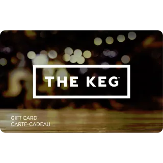 $50.00 CAD The Keg Steakhouse + Bar