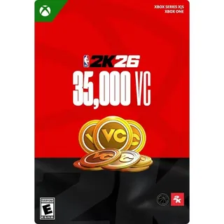 $9.99 USD NBA 2K26: 35000 Virtual Currency Pack - Xbox Series X|S/Xbox One (Digital)