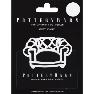 $ 50.00 USD Pottery Barn Gift Card