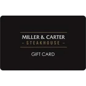 £50.00 GBP Miller & Carter -STEAKHOUSE- UK ONLY