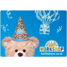 $75.00 USD Build A Bear Gift Card