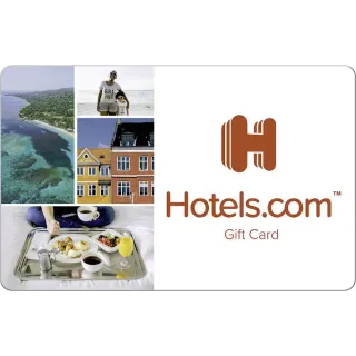 $2.36 USD Hotels.com gift card