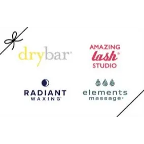 $65.00 USD WellBiz Brands - DryBar - Amazing Lash Studio - Radiant Waxing - Elements Massage
