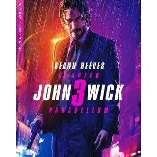 John Wick 3 4K Vudu