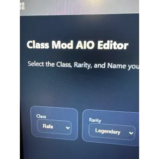 Borderlands 4 custom made class mods
