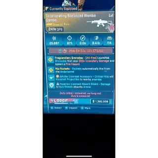 Borderlands 4 Modded Wombo combo