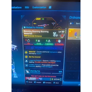 Borderlands 4 modded boomin waterfal