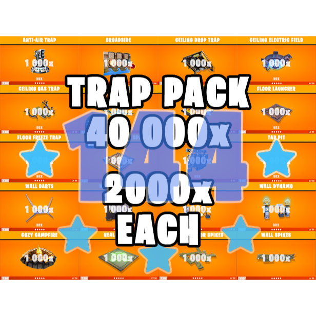 40k Traps 144plvl In Game Items Gameflip - robux 1 000x in game items gameflip