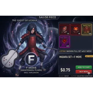  Madara Set with F Move Sailor Piece