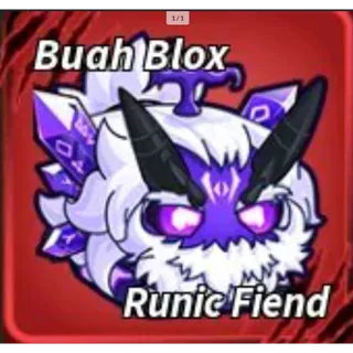 Runic Fiend Yeti  Fruit Skin