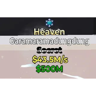 Selling "Garamaramadungdung" Brainrot Heaven Edition in Fortnite