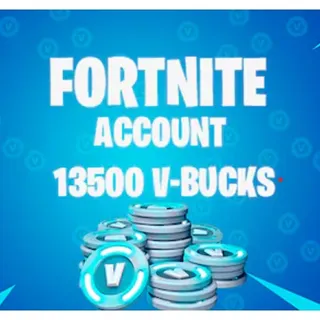 Fortnite  13500 VBucks Account