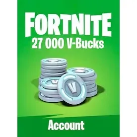 Fortnite 27000 Vbucks Account
