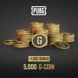 PUBG 5000 G-COINS