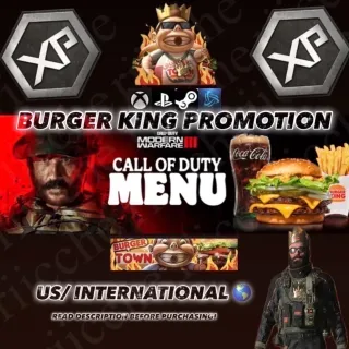 Call of duty 3 Burger King operator skin