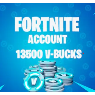 Fortnite  13500 VBucks Account