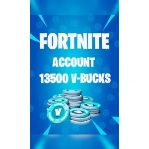 Fortnite 13500 Vbucks Account V-BUCKS