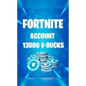 Fortnite 13500 Vbucks Account 